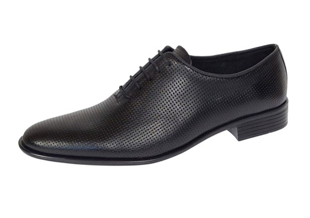 Pantofi barbati eleganti din piele naturala - Model Negru Office GKR35NPF